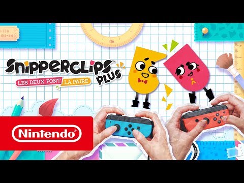 Snipperclips Plus : Les deux font la paire - Avalanche de nouveaux contenus ! (Nintendo Switch)