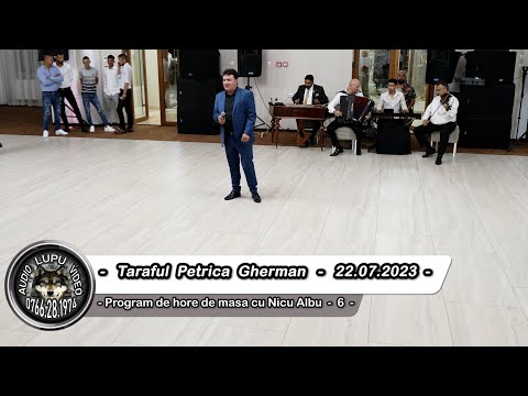 Taraful Petrica Gherman & Nicu Albu - 6 - Program cu hore de masa - 0761601024