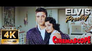 Elvis Presley AI 4K Colorized / Restored - Young and Beautiful (1957)