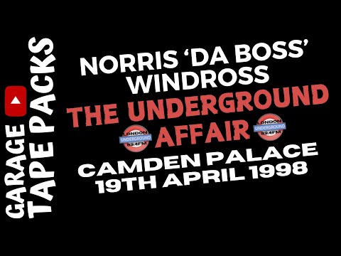Norris 'Da Boss' Windross | The Underground Affair | 19th April 1998