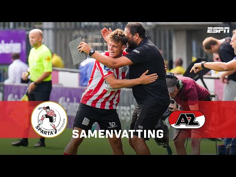 Sparta Rotterdam 2-3 AZ Alkmaar Zaanstreek