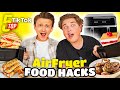 TOP 5 VIRAL AirFryer TikTok FOOD HACKS With Smiley