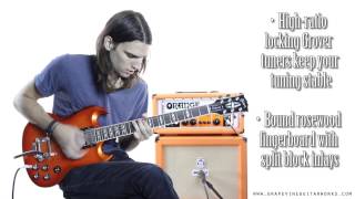 Video thumbnail for Gibson SG Deluxe Electric Guitar (Orange Burst w/Bigsby) by grapevineguitarworks