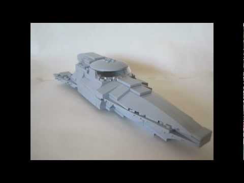 Lego custom H-type Nubian yacht ( Naboo ship/cruiser )