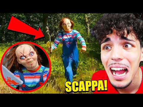 DON'T GET CAUGHT BY CHUCKY AT NIGHT! 😱 IF YOU SEE HIM, RUN AWAY! (DOLL 🔪)