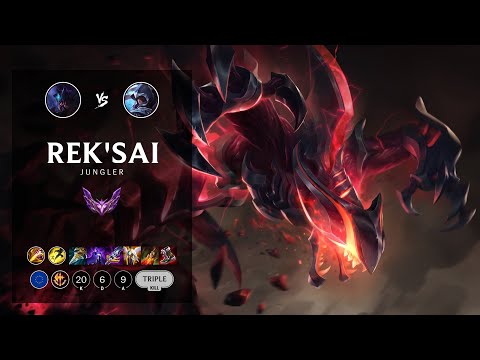 Rek'Sai Jungle vs Talon - EUW Master Patch 12.20