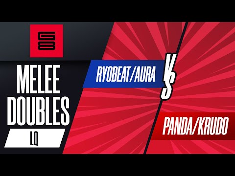 Panda/Krudo vs. Ryobeat/Aura - Melee Doubles Losers Quarters - Genesis 8