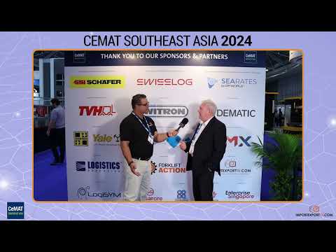 Mark Woolf at CeMAT South East Asia 2024