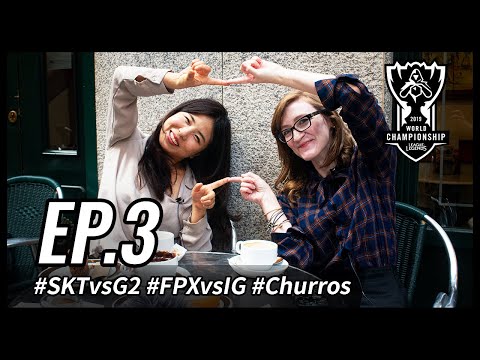 TEA OF LEGENDS Ep 3 - Ashley Kang and Emily Rand eat Spanish chocolate & discuss Worlds 2019 semis Video