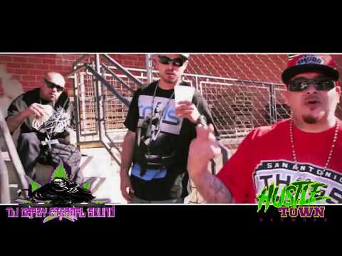 Lil Ro Ft  Flatline, Fade Dogg - Drank (Crazyed & Chopped) Music Video