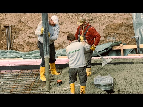 Wohnwerke - Ein #Plusenergiehaus entsteht Teil 1 - Die Bodenplatte