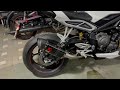 Triumph Street Triple 765 R RS Akrapovic Carbon Fiber Slip On
