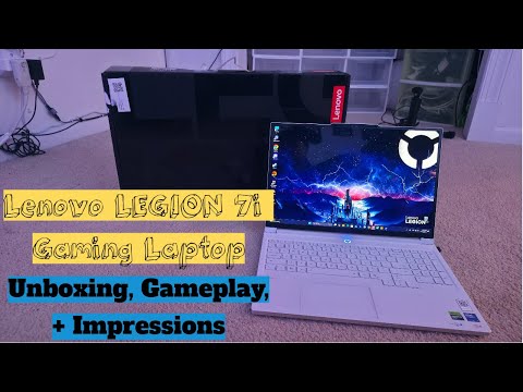 Lenovo LEGION 7i 2025 Gaming Laptop Nvidia 5070 | Unboxing, OS Features, Gameplay, and Impressions!
