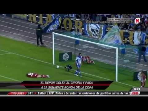 Copa del Rey 2011/2012 - 02ª Ronda - RC Deportivo vs Girona FC (5-1)