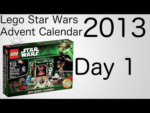 Vidéo LEGO Saisonnier 75023 : Le calendrier de l'Avent LEGO Star Wars 2013