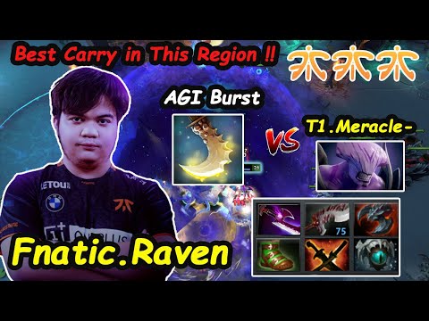 Fnatic Raven - [Slark] Best Carry in This Region AGI Burst vs Meracle Dota 2 Pespective pro Gameplay