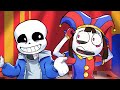 If SANS Was In THE AMAZING DIGITAL CIRCUS Animation