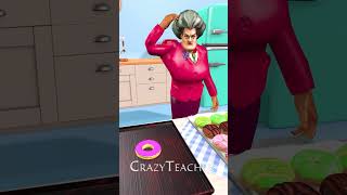 Download lagu Where Did the Donut Go?! 🍩😱 #shorts #ViralShorts  #scaryteacher3d #funny mp3