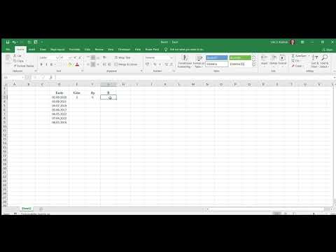 DAY, MONTH, YEAR functions in Excel - Exceldə gün, ay, il ayrımı