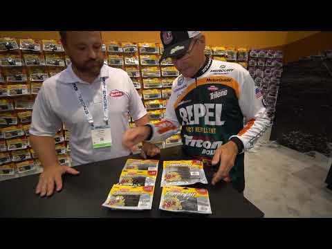 Berkley PowerBait: Jerk Shad, Swimmer, Lugworm, Jester, The General - ICAST 2018