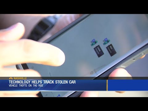 Technology helps track stolen car