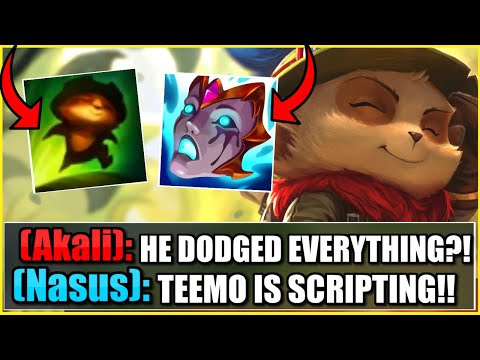 I GOT ACCUSED OF SCRIPTING ON TEEMO SUPPORT (PRICELESS) - League of Legends