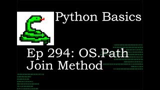 Download the video "Python Basics OS path Join Method"
