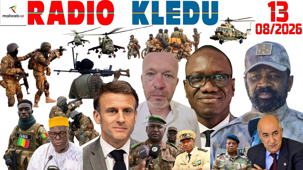 La Revue de Presse de la RADIO KLEDU du 14 Août 2026