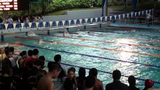 preview picture of video 'Girls 100m Backstroke Finals High Definition Handycam'