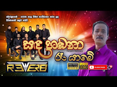 Sanda hadana ra yame | සඳ හඬනා රෑ යාමේ | Mersalin Pathirana with Reverb