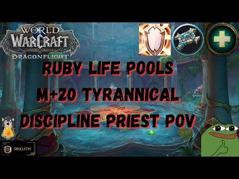 RLP +20 Discipline Priest PoV 10.0.5; S1 [Tyrannical, Spiteful, Quaking] /w commentary