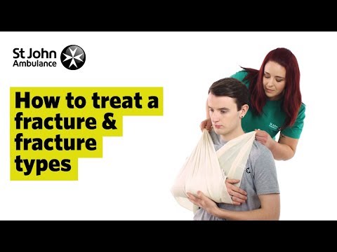 How To Treat A Fracture & Fracture Types - First Aid Training - St John Ambulance