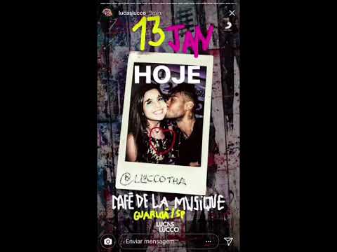 Lucas Lucco show em Guarujá - SP 13/01/2018