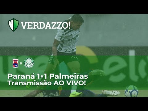 Paraná x Palmeiras - Brasileirão 2018 - TRANSMISSÃO AO VIVO!