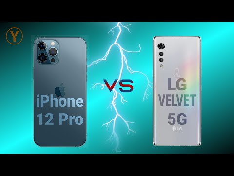 Apple iPhone 12Pro VS LG VELVET 5G Compare