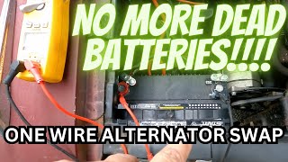 Generator to One wire Alternator swap