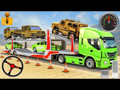 US Army Cargo Truck Transport - Army Jeep Transporter Truck Game | Android Gameplay | Part 2