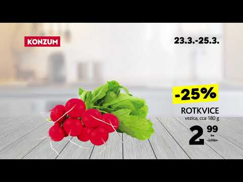 Konzum vikend akcija (23.-25.3.)