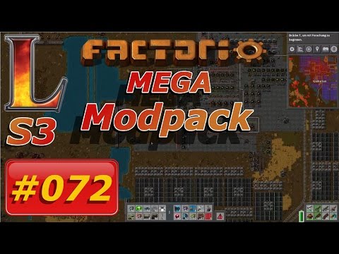Factorio Mega Modpack #072 | Let's Play Deutsch | Die Aliens übertreiben mal wieder