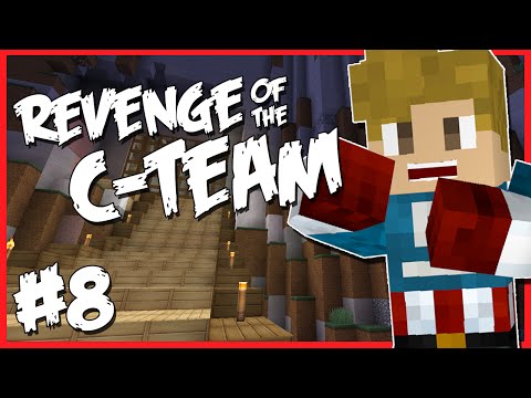 Minecraft - REVENGE OF THE C-TEAM [8] - MAGICAL FLYING BROOMS!? (Revive Server)