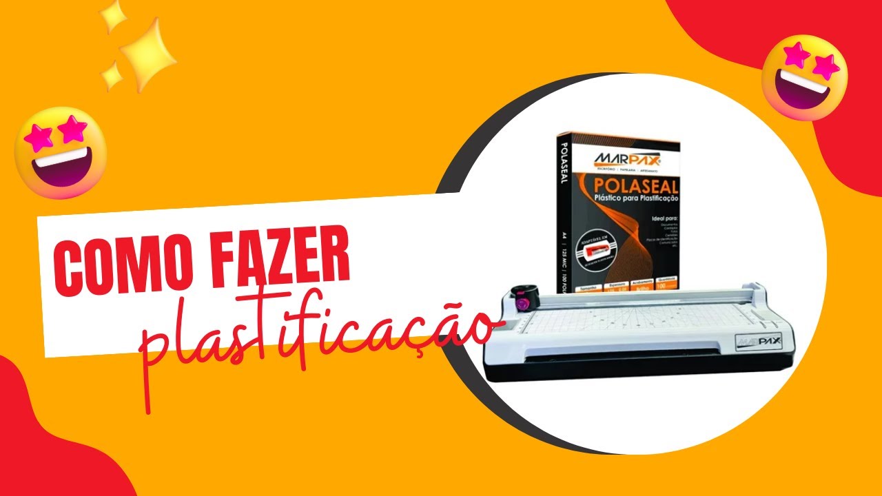 Como fazer plastificação de documentos | Marpax