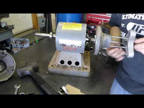 7" Rockwell Bench Grinder Restoration Rebuild