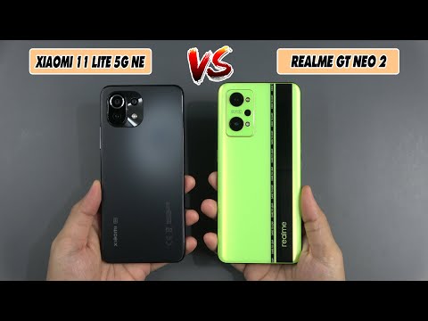 Xiaomi 11 Lite 5G NE vs Realme GT Neo 2 | SpeedTest and Camera comparison