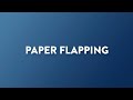 Paper Flapping | Sound Effect