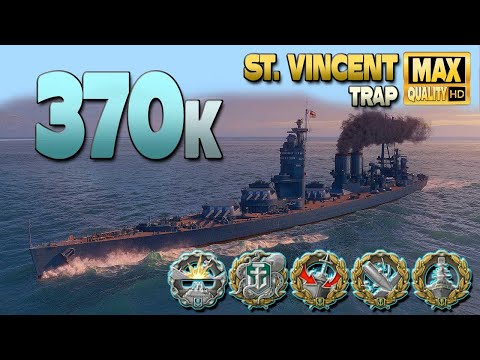 Battleship St. Vincent: What looks easy gets very exciting - World of Warships