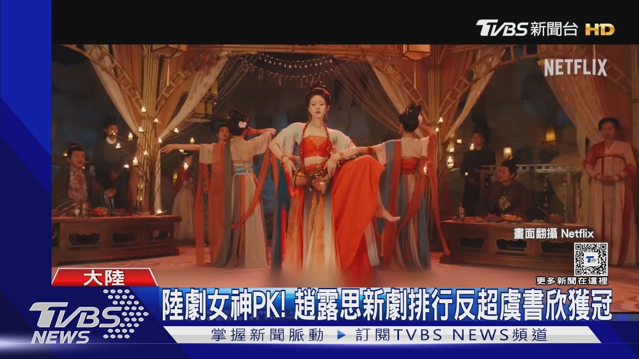 陸劇女神大PK! 趙露思《珠簾玉幕》串流No.1人氣反超虞書欣