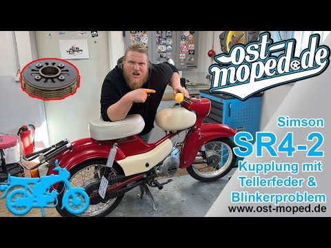Simson Star SR4-2 | Where's the problem? Conversion to a clutch pack with diaphragm spring | ost-...