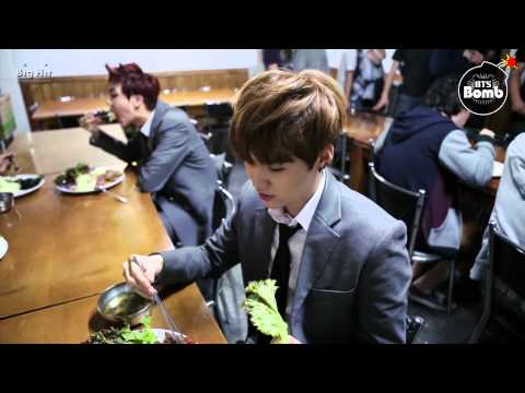 [BANGTAN BOMB] SUGA's way to make a 'ssam' fast! - BTS (방탄소년단)