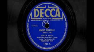 Decca Band - "Happy Birthday!"