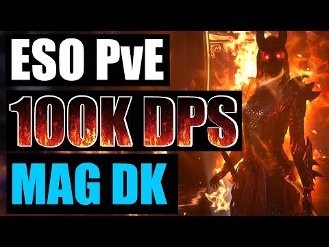 ESO | 100K DPS PvE Magicka Drachenritter mit Subklassen🔥 #eso #bethesda #elderscrollsonline